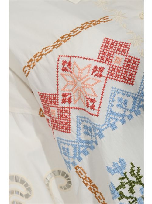 Camicia in cotone WKDFONTE con pizzo e ricami WEEKEND MAX MARA | 2615111022600001